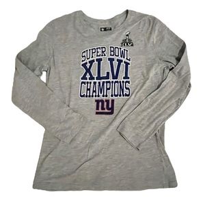 New York Giants NFL Super Bowl XLVI Long Sleeve